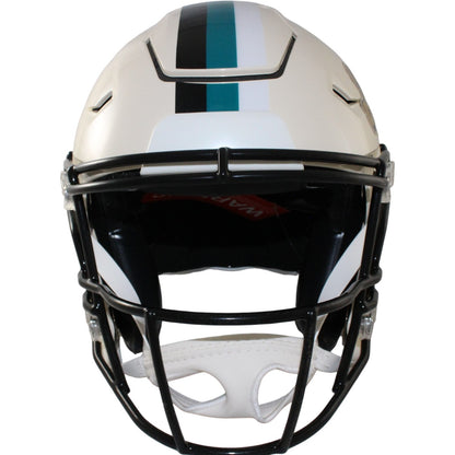 Travis Hunter Autographed Jacksonville Jaguars Retro SpeedFlex Full Size Helmet