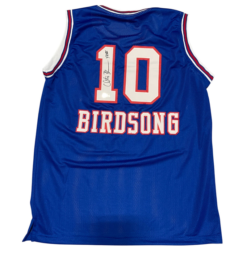 Otis Birdsong Signed Kansas City Kings Jersey "4x AS" (Beckett COA)
