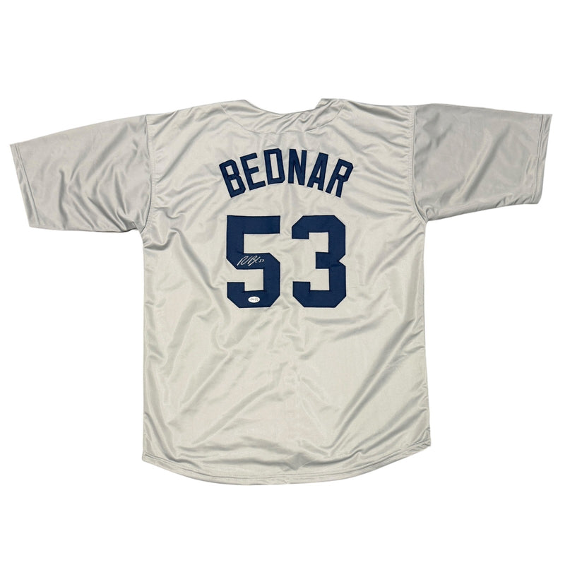 David Bednar Signed New York Yankees Custom Jersey