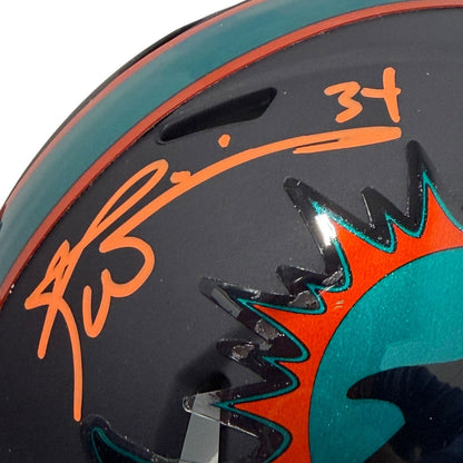 Ricky Williams Signed Miami Dolphins Rivalries Mini Helmet