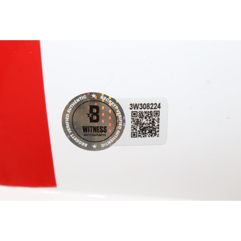 Mike Alstott Signed Tampa Bay Buccaneers Full Size Authentic Throwback Helmet