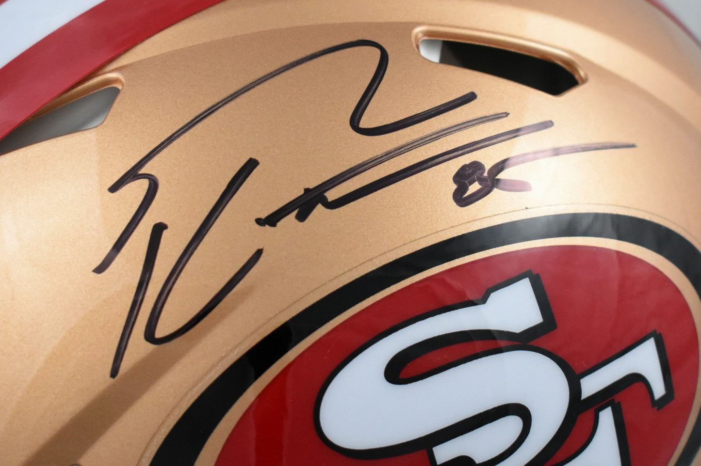 George Kittle Autographed San Francisco 49ers Full Size Authentic Helmet