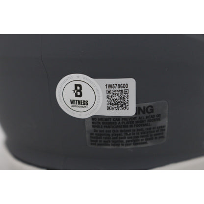 Randy Moss Autographed Minnesota Vikings Slate Mini Helmet