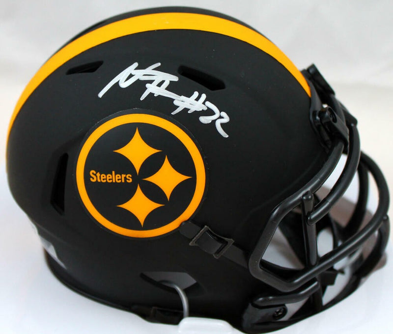 Najee Harris Signed Pittsburgh Steelers Eclipse Speed Mini Helmet