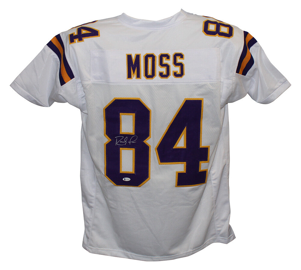 Randy Moss Signed Minnesota Vikings Style Custom Jersey