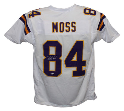 Randy Moss Signed Minnesota Vikings Style Custom Jersey