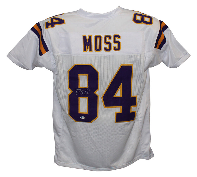 Randy Moss Signed Minnesota Vikings Style Custom Jersey