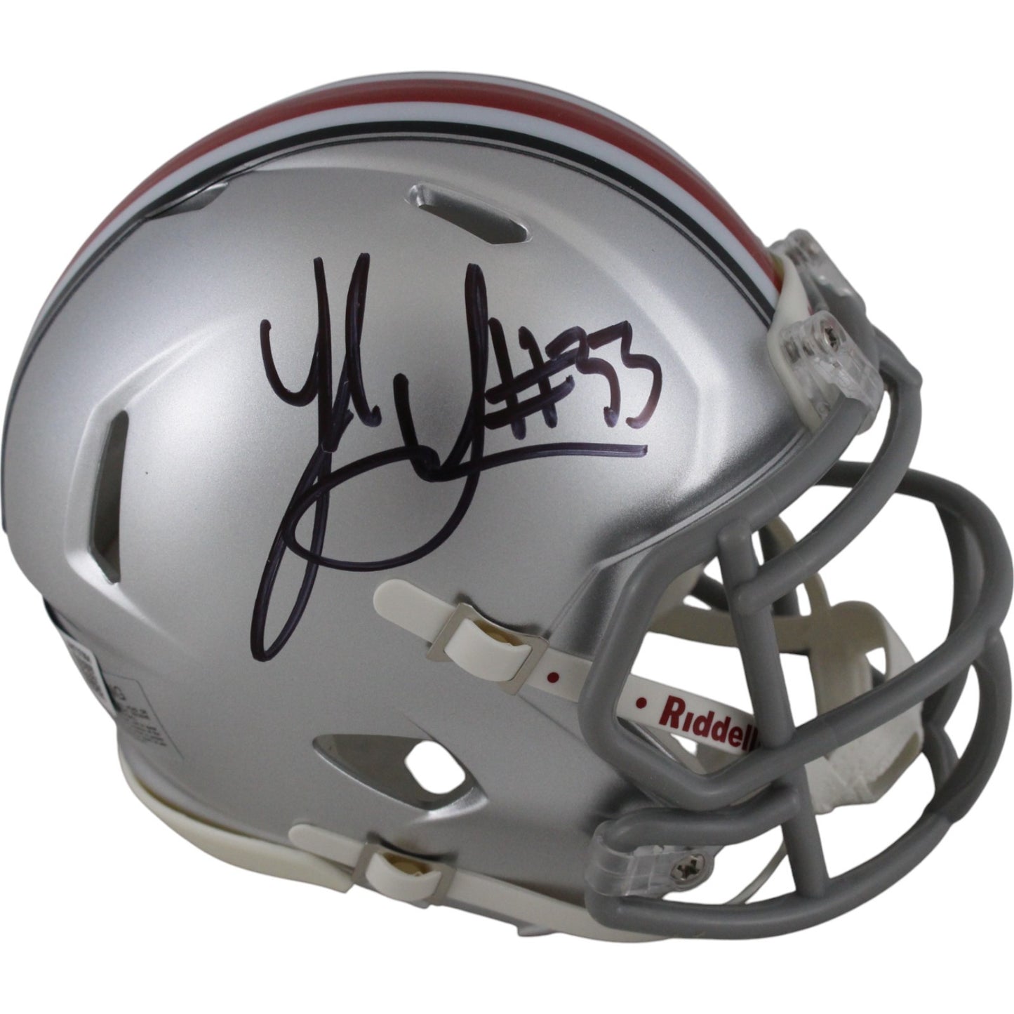 Jack Sawyer Ohio State Buckeyes Autographed Speed Mini Helmet