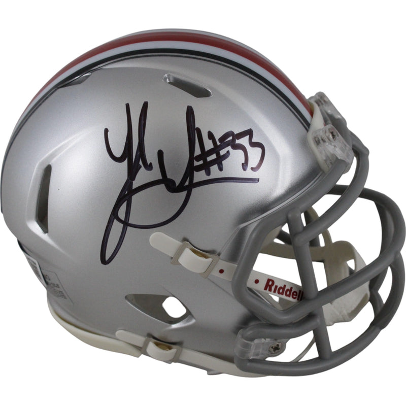 Jack Sawyer Ohio State Buckeyes Autographed Speed Mini Helmet
