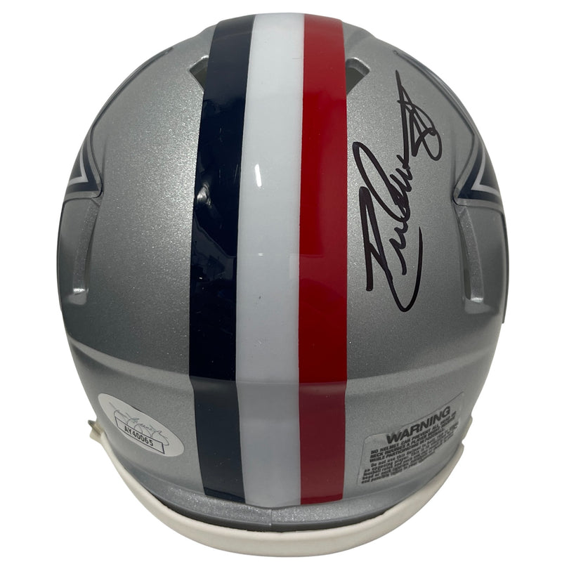Drew Pearson Signed Dallas Cowboys Throwback Mini Helmet HOF 21 SB XII Champs