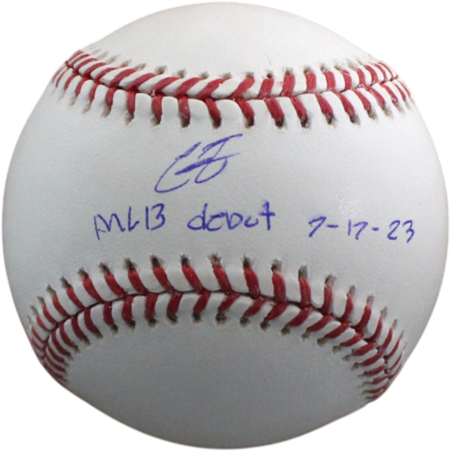 Christian Encarnacion-Strand Signed Cincinnati Reds MLB Baseball - MLB Debut