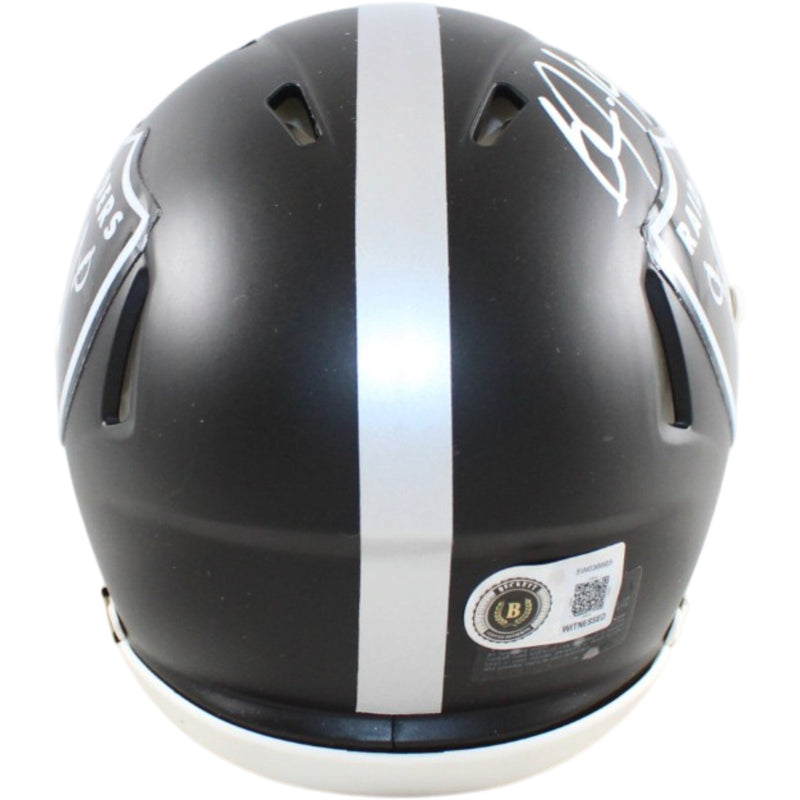 Bo Jackson Autographed Las Vegas Raiders Blaze Mini Helmet