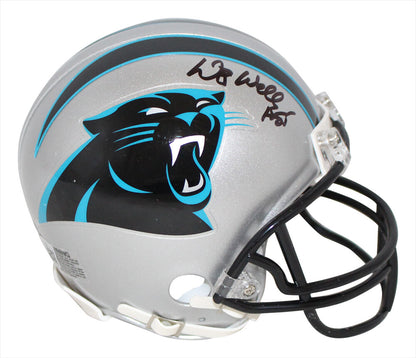 Wesley Walls Carolina Panthers Autographed Speed Mini Helmet