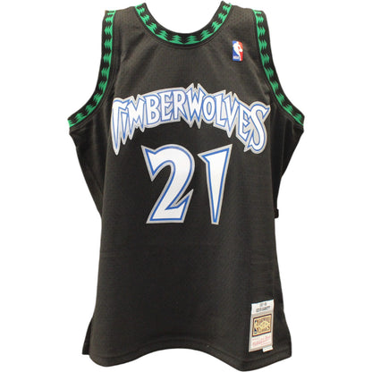 Kevin Garnett Signed Minnesota Timberwolves Mitchell & Ness Jersey "Big Tic"