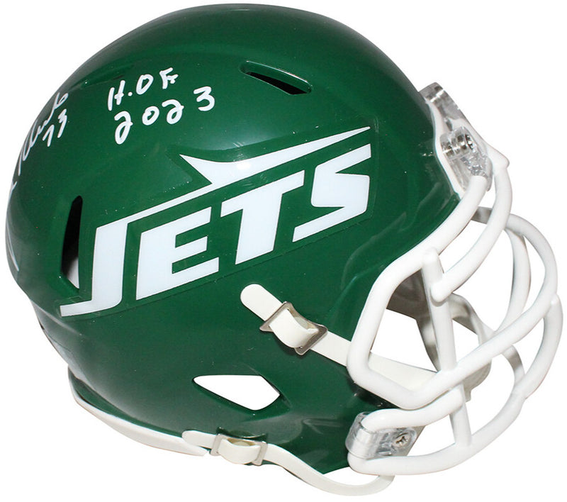 Joe Klecko Signed New York Jets Throwback Mini Helmet HOF 2023 BAS