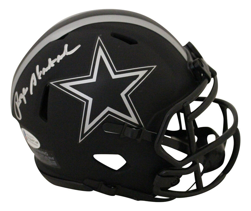 Roger Staubach Autographed Dallas Cowboys Eclipse Mini Helmet