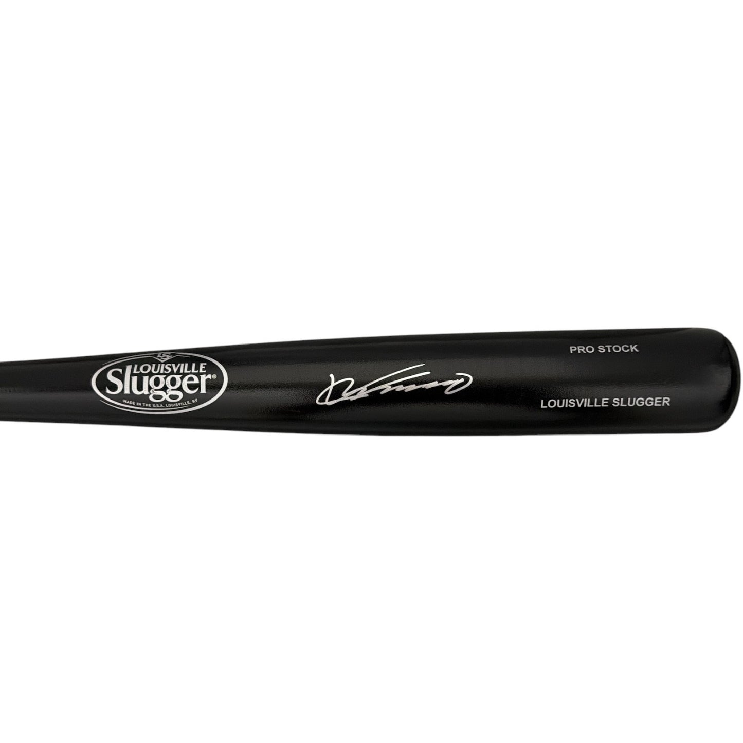 Vladimir Guerrero Sr. Signed Louisville Slugger Black Bat