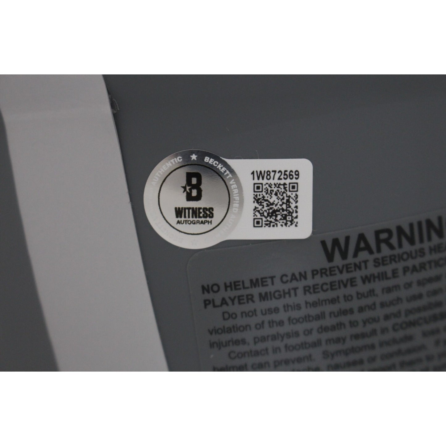 Emmitt Smith Dallas Cowboys Autographed Full Size Authentic Slate Helmet