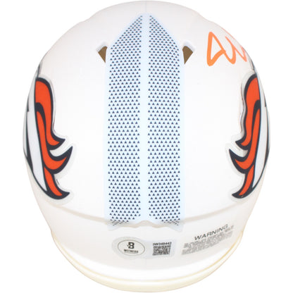 Jonathon Cooper Denver Broncos Autographed 2024 Alternate Mini Helmet