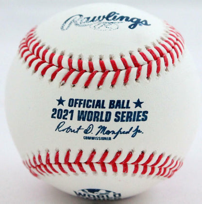 Alex Bregman Autographed 2021 World Series Rawlings Official MLB Baseball