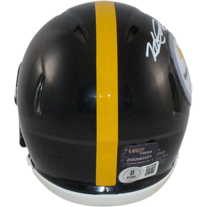 Heath Miller Autographed Pittsburgh Steelers Mini Helmet (Beckett Witnessed)