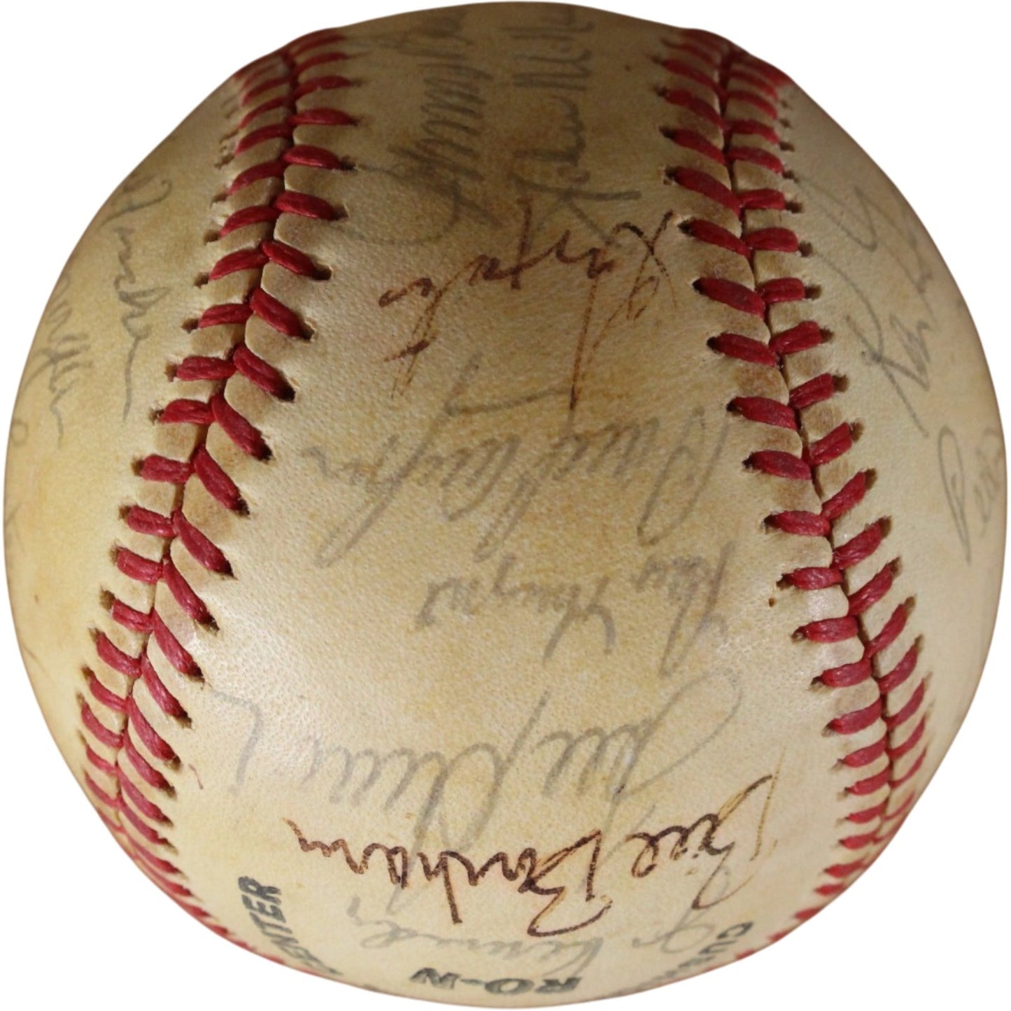 Johnny Bench & Joe Morgan 1981 Cincinnati Reds Team Signed Baseball