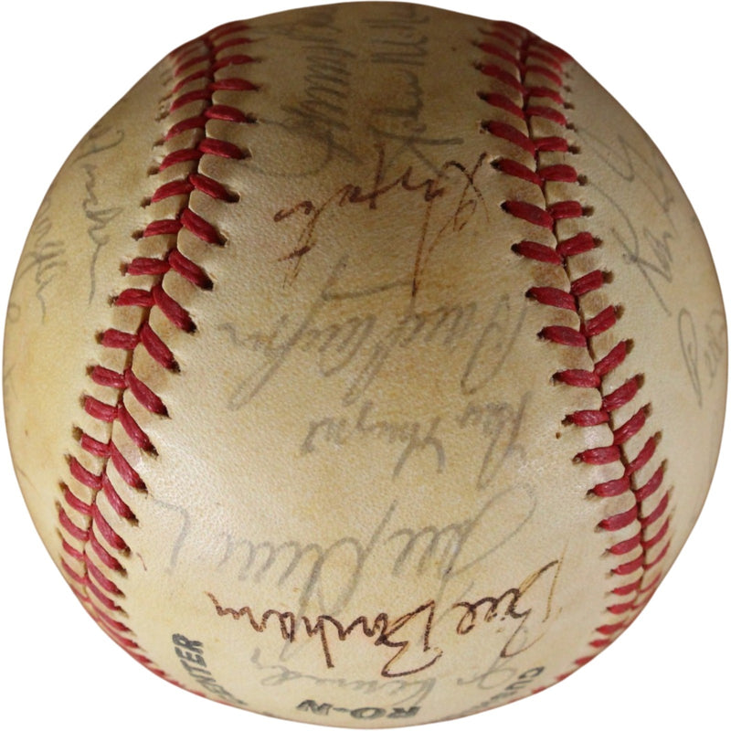 Johnny Bench & Joe Morgan 1981 Cincinnati Reds Team Signed Baseball
