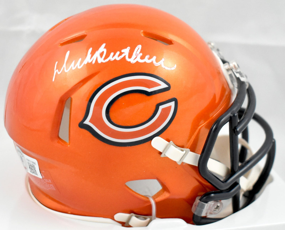 Dick Butkus Autographed Chicago Bears Flash Speed Mini Helmet