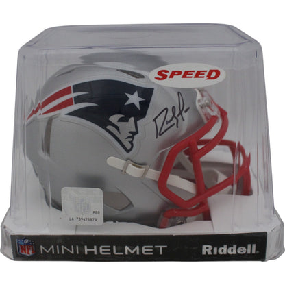 Randy Moss Autographed New England Patriots Speed Mini Helmet