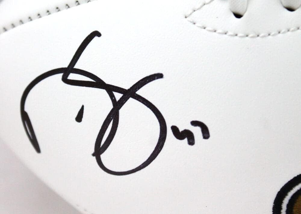 Darren Sproles Signed New Orleans Saints Logo Football - Black