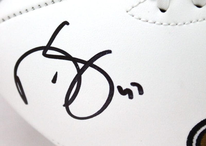 Darren Sproles Signed New Orleans Saints Logo Football - Black