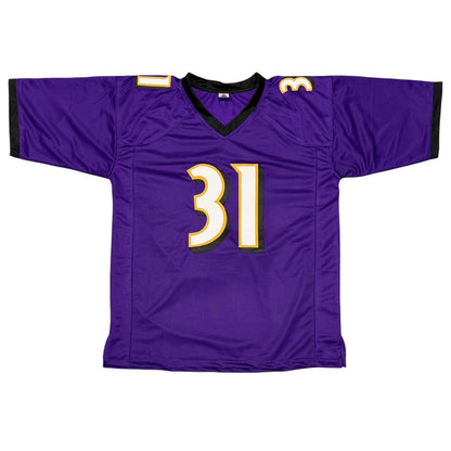 Jamal Lewis Signed Baltimore Ravens Custom Jersey