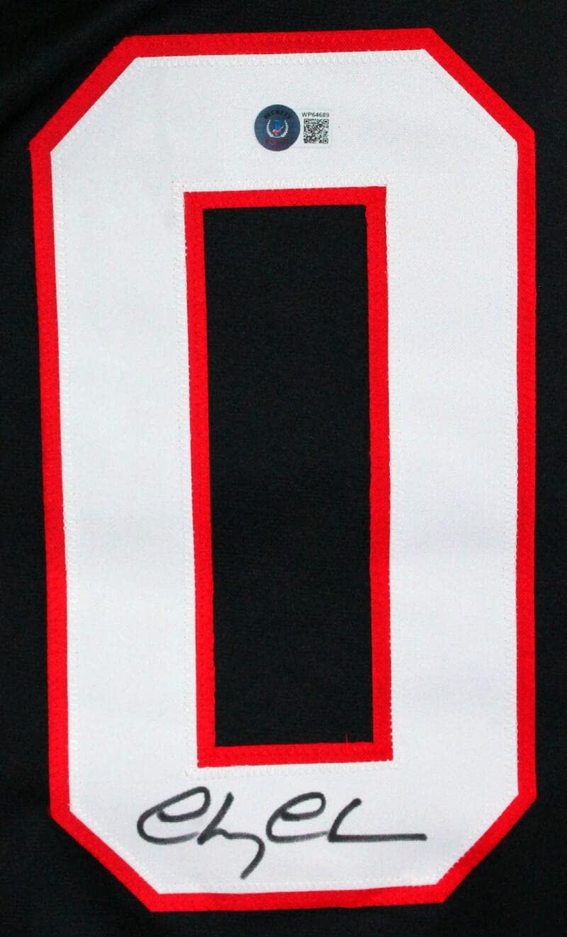 Chevy Chase Signed Clark Griswold Black Hockey Style Jersey