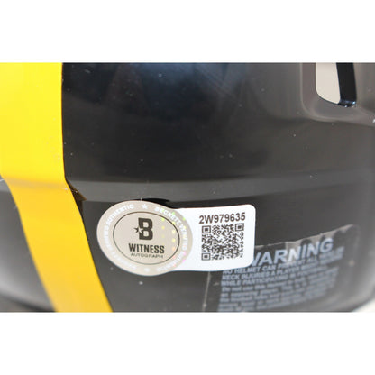 Pat Freiermuth Pittsburgh Steelers Signed Mini Helmet with "MUTH" Inscription