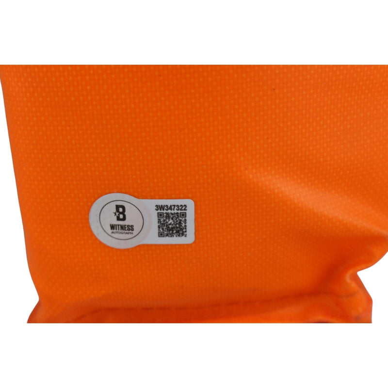 Warren Sapp Autographed Weighted Orange Pylon (Sko Buffs Inscription)