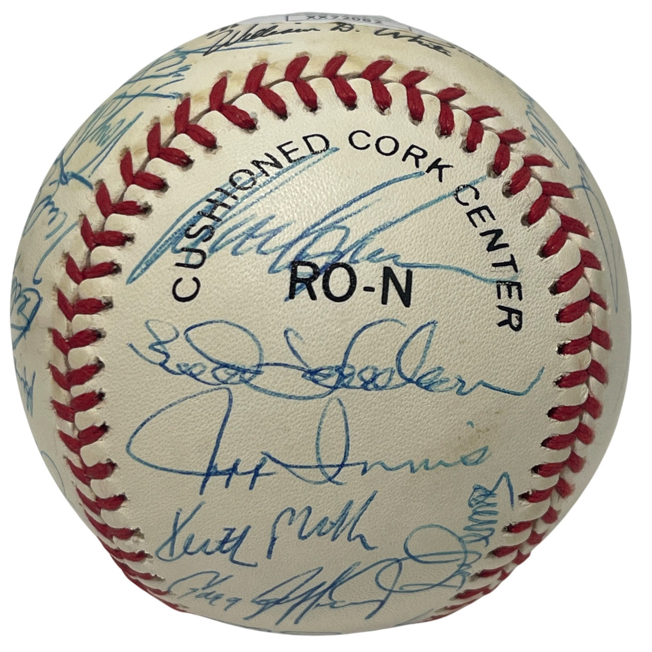 1989 New York Mets Team Signed Official National League Baseball JSA LOA