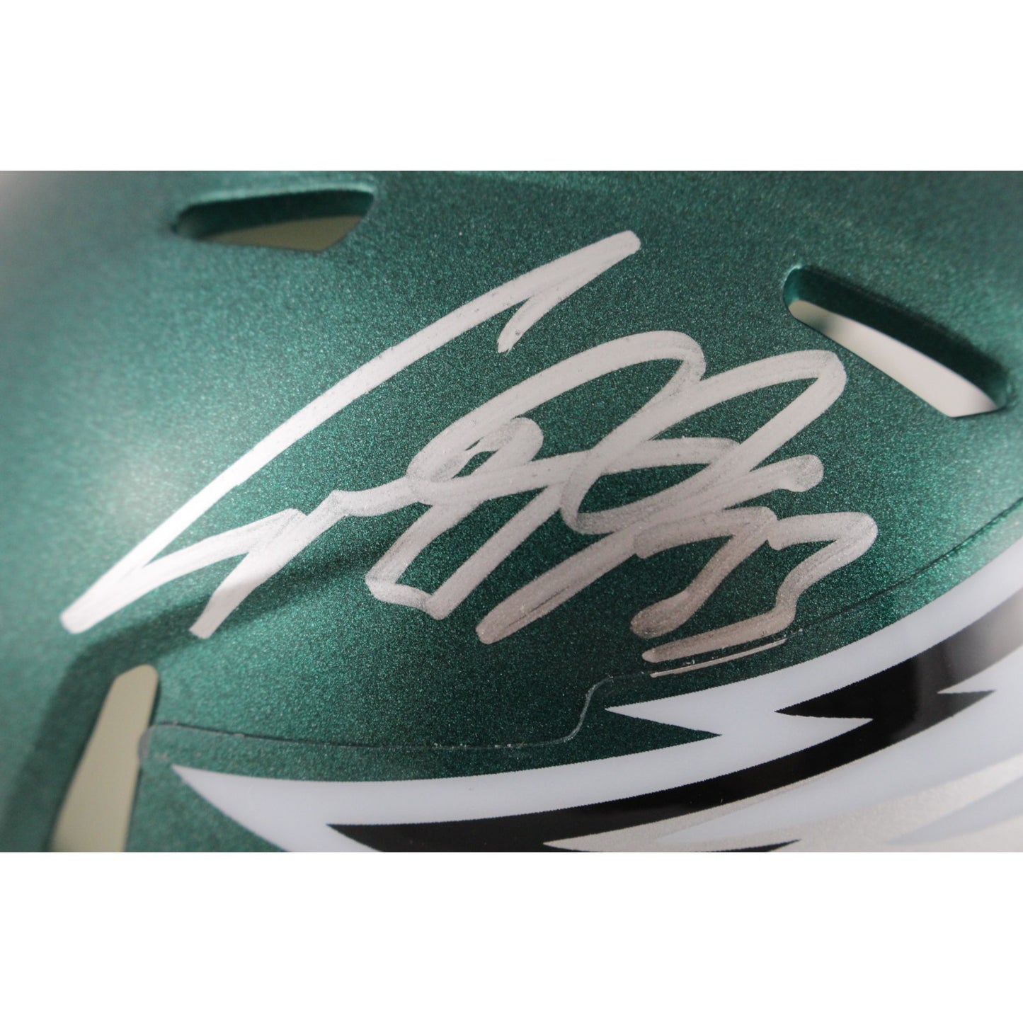 Cooper DeJean Philadelphia Eagles Signed Speed Mini Helmet