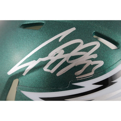 Cooper DeJean Philadelphia Eagles Signed Speed Mini Helmet