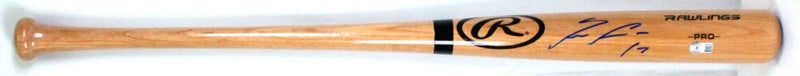 Ronald Acuna Jr. Signed Blonde Pro Baseball Bat