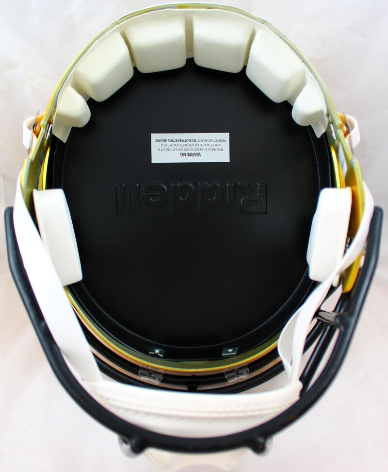 Najee Harris Signed Pittsburgh Steelers Full Size Flash Speed Helmet