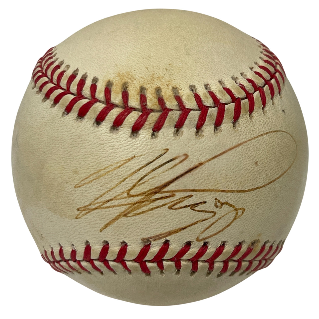 Mike Piazza Signed New York Mets Rawlings National League Baseball (JSA)