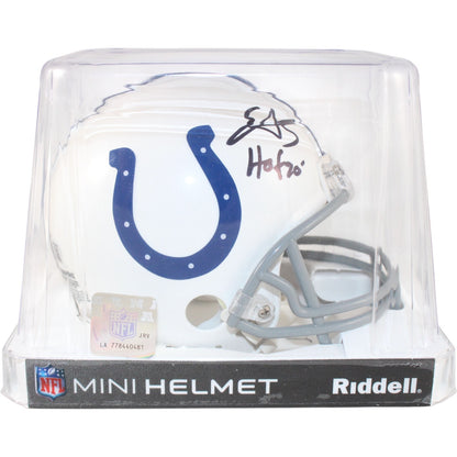 Edgerrin James Indianapolis Colts Autographed VSR4 Mini Helmet