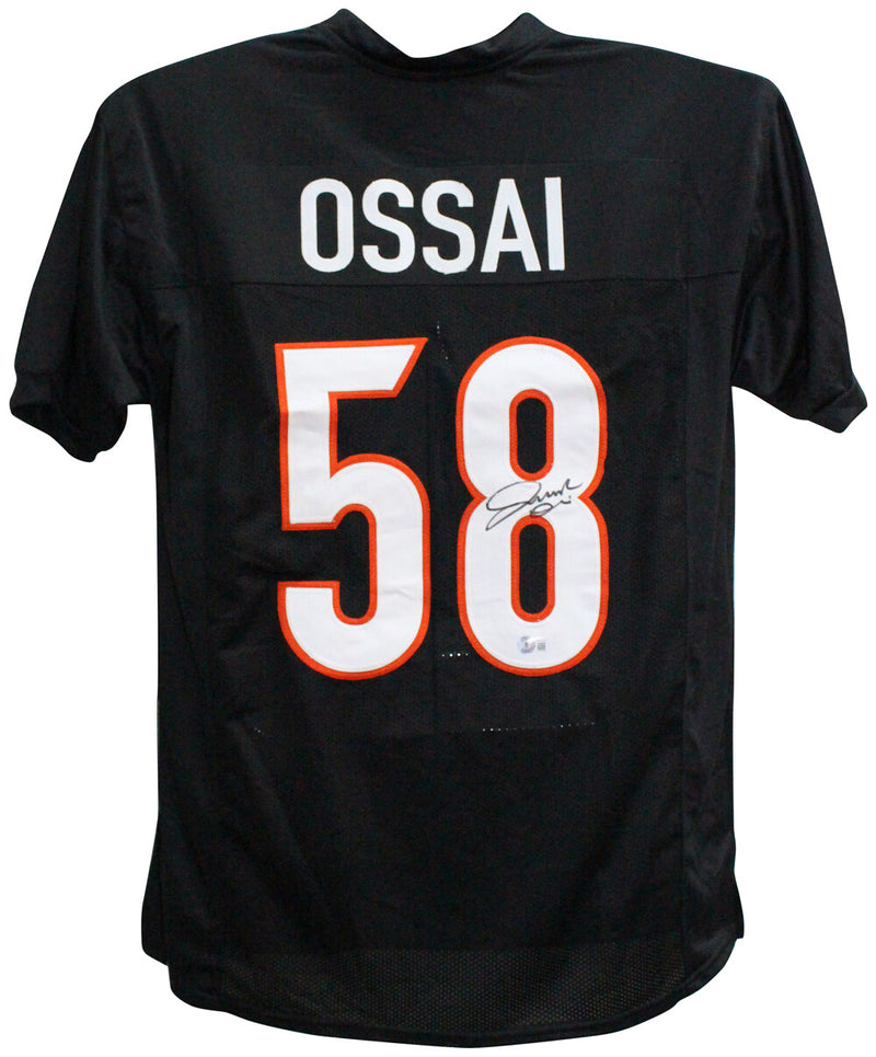 Joseph Ossai Signed Cincinnati Bengals Custom Football Jersey