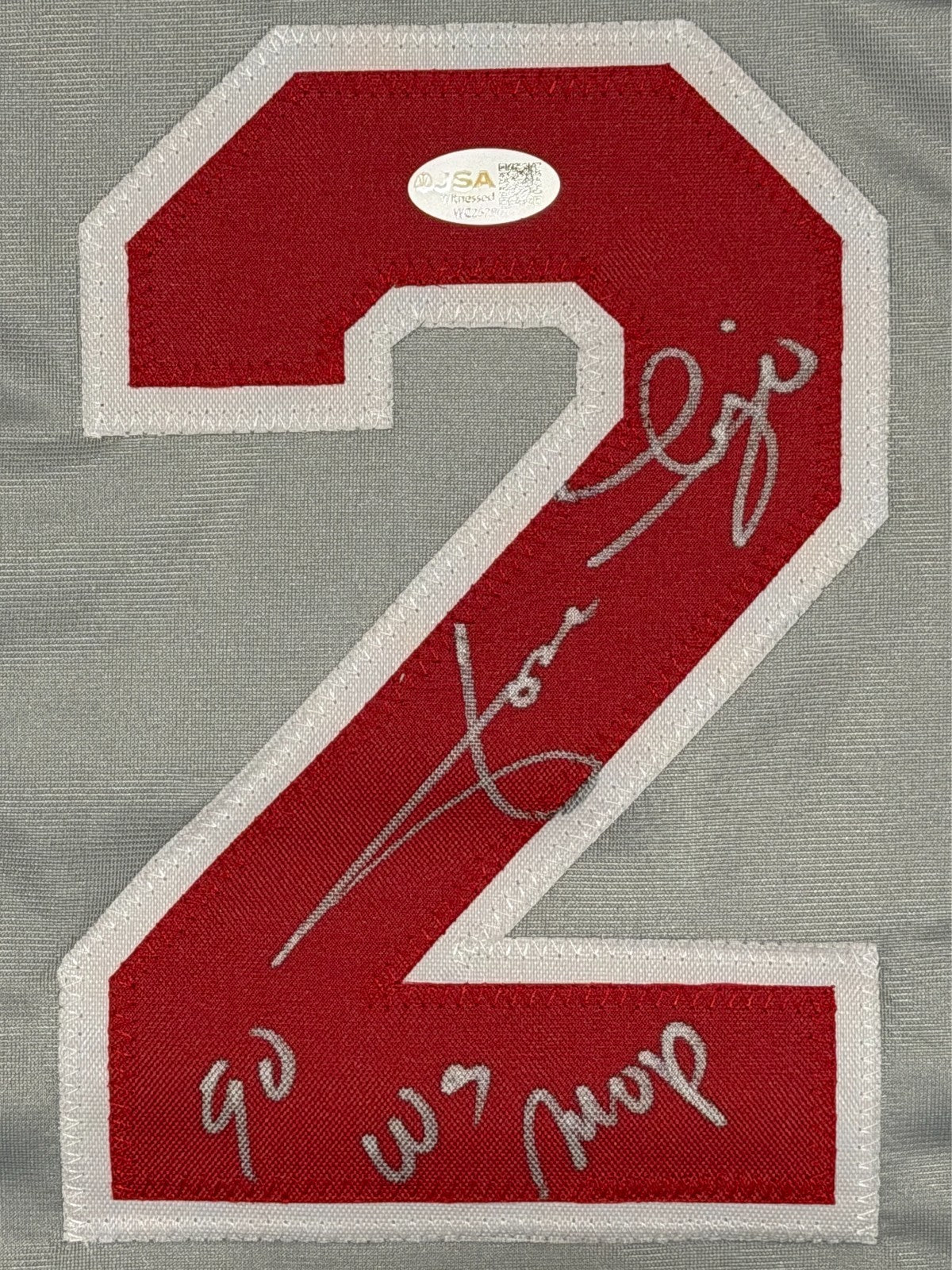 Jose Rijo Signed Cincinnati Reds Custom Jersey (1990 WS MVP) JSA Witness