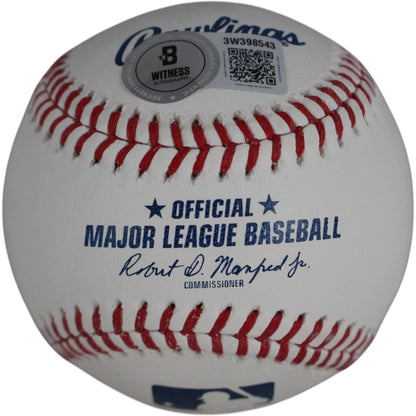 Pedro Martinez Autographed Boston Red Sox Official Major League Baseball (HOF)