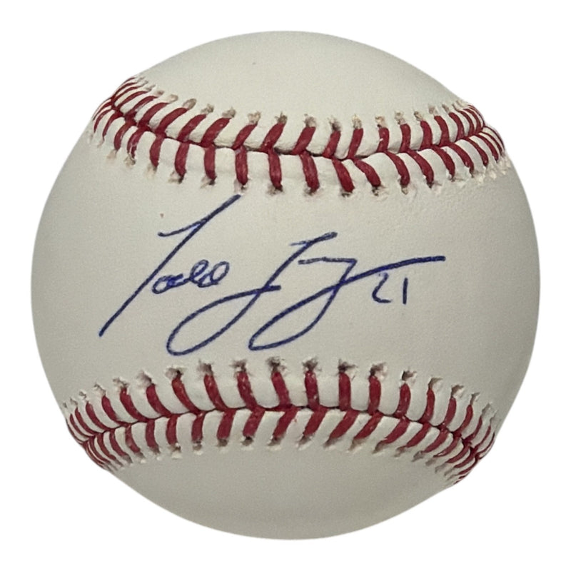 Todd Frazier Autographed Cincinnati Reds Official Major League Baseball