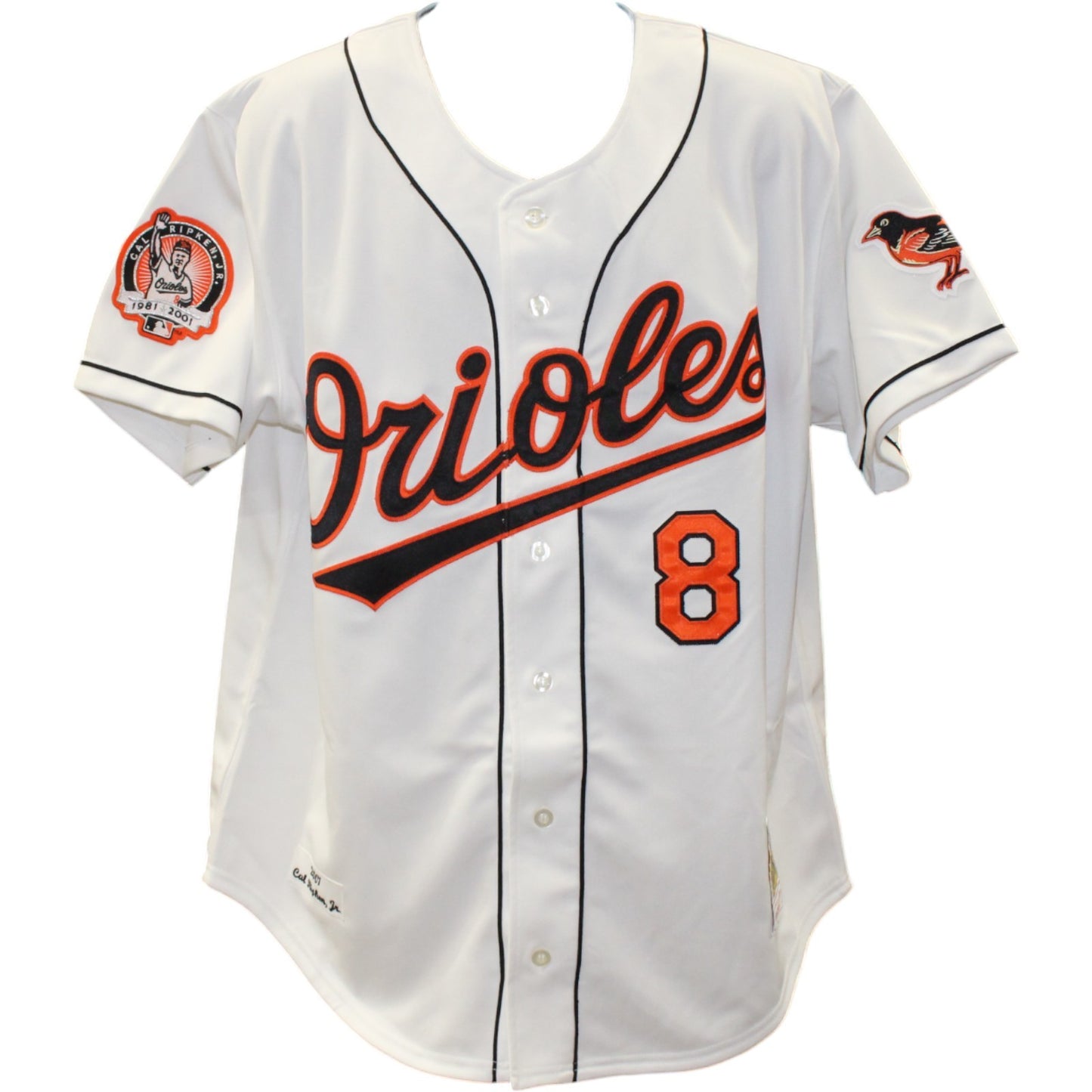 Cal Ripken Jr. Baltimore Orioles Mitchell & Ness Authentic Signed Jersey