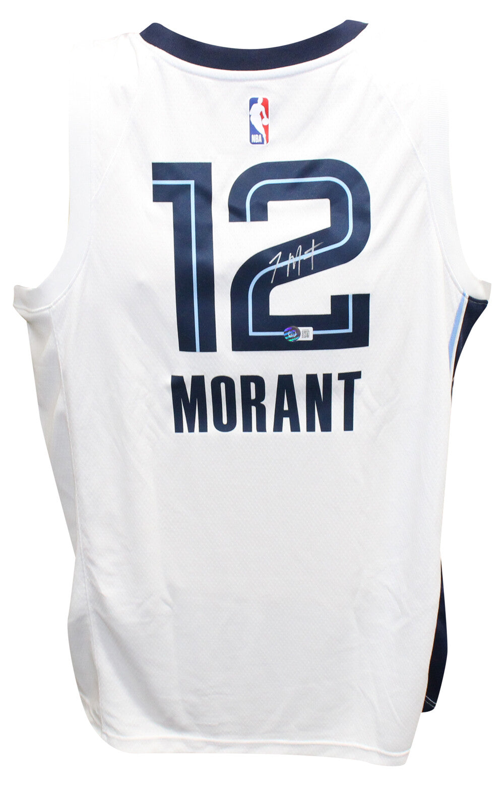 Ja Morant Memphis Grizzlies Autographed White Nike Jersey