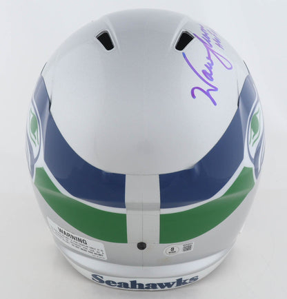 Warren Moon Autographed Seattle Seahawks Full Size Replica Helmet - HOF '06