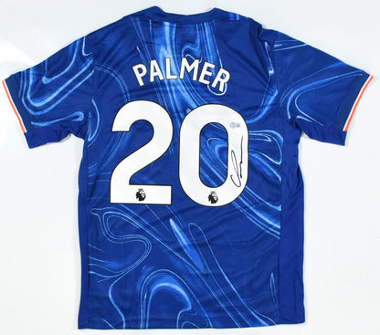 Cole Palmer Autographed Chelsea FC Home Jersey